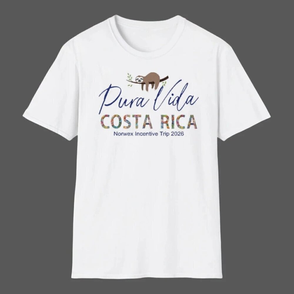 Pura Vida Costa Rica Norwex Incentive Trip 2026 Unisex T Shirt 152